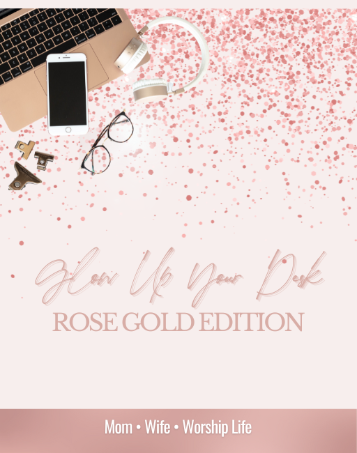 Glow Up Your Desk: Rose Gold Edition